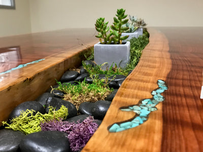 Redwood Garden Table