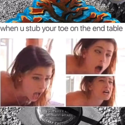 HOW TO NOT STUB YOUR TOE ON THE END TABLE