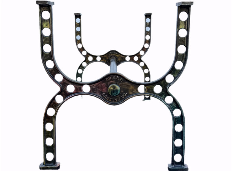 THE BRIDGE DINING TABLE BASE CAST IRON AMERICAN GRAFFITI
