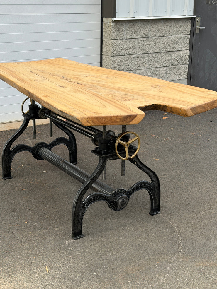 Classic Drake Adjustable Height Mechanical Table Base/ Kitchen Island/ Bar/ Desk