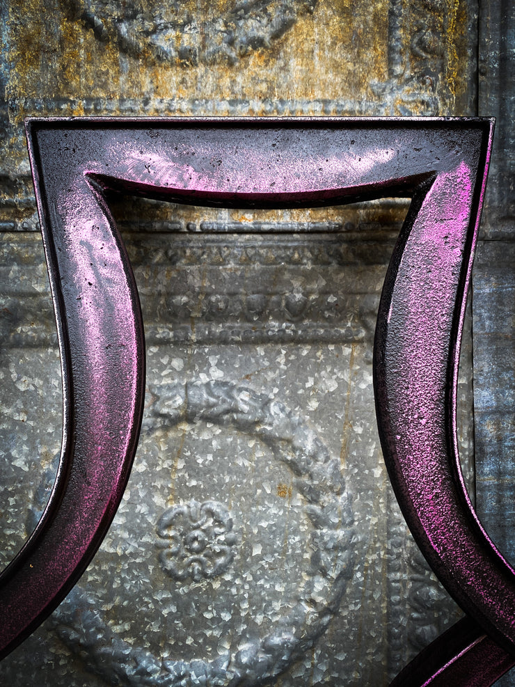 Metallic Purple Haze Classic Dining Table Legs