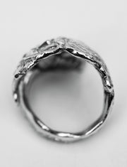 Vintage Santa Clause Sterling Spoon Ring