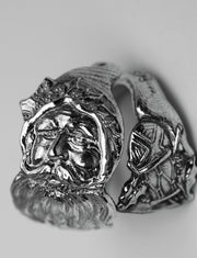 Vintage Santa Clause Sterling Spoon Ring