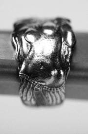 Native American Woman Sterling Ring