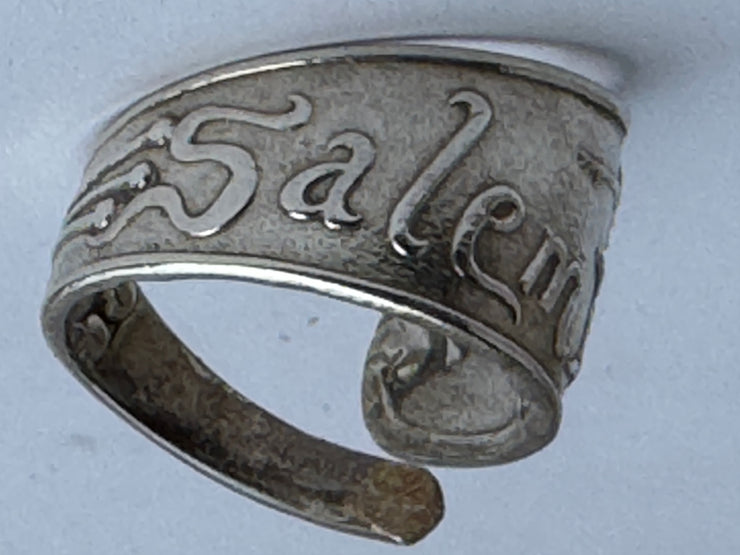 Salem Witch Trials 1692 Ring 925 Sterling Silver Made To Your Size