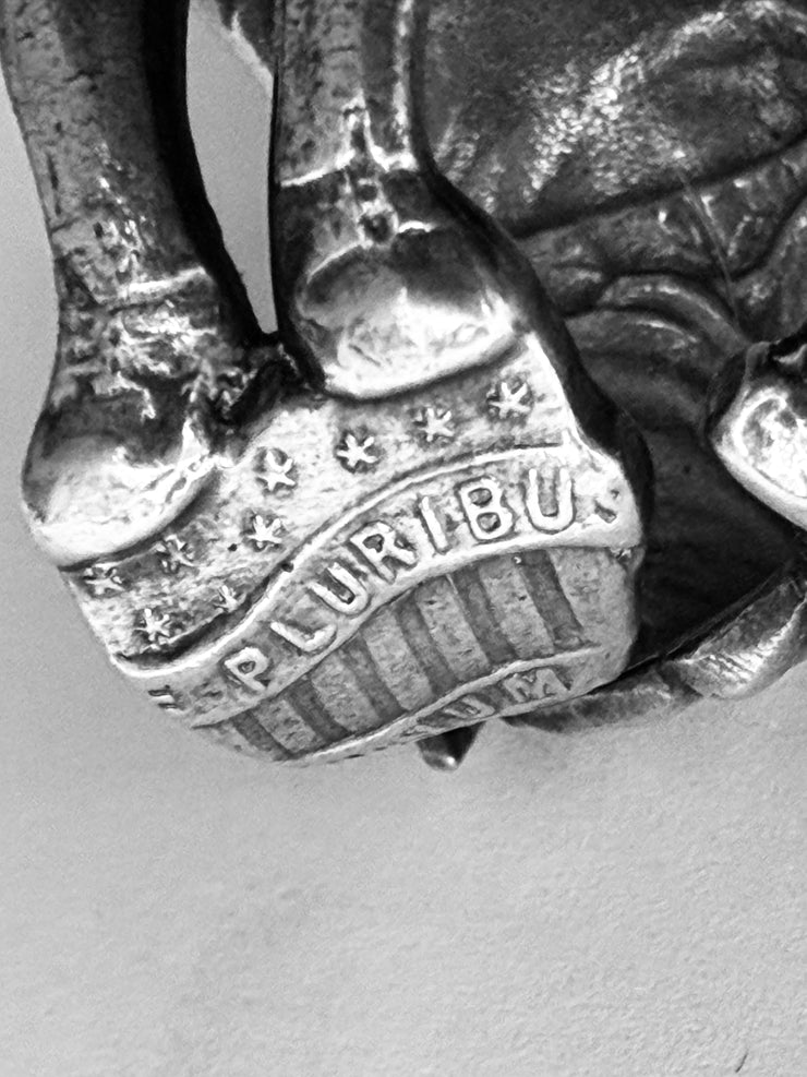 Military Man Sterling Silver Ring