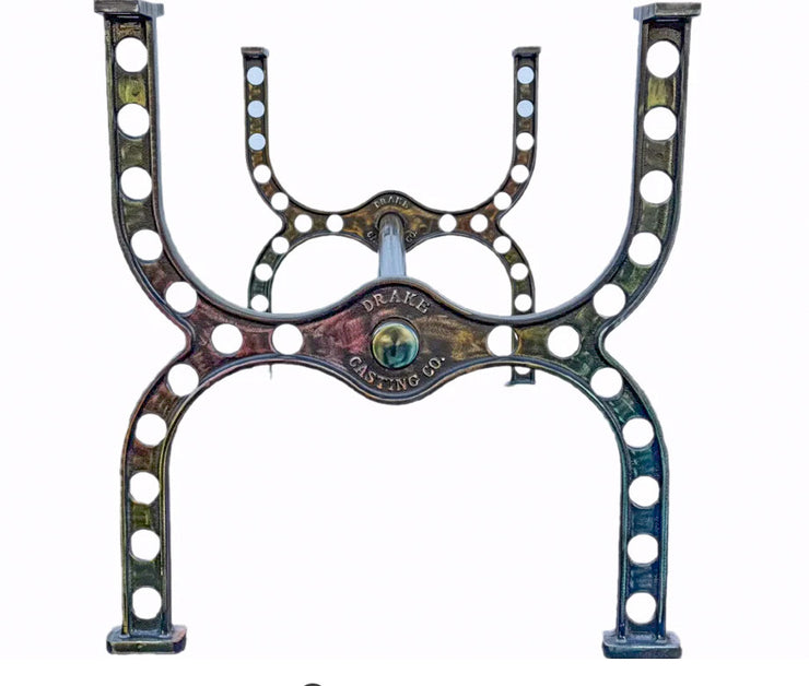 THE BRIDGE DINING TABLE BASE CAST IRON AMERICAN GRAFFITI