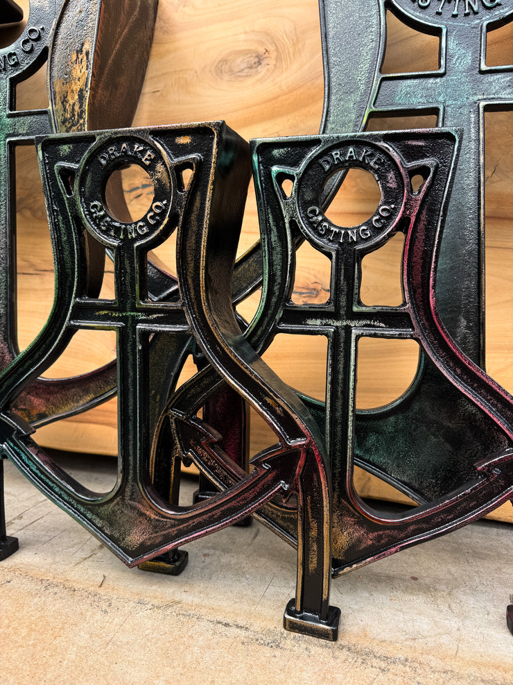 Graffiti Anchor Combo Set of 4 Legs Dining & Bench