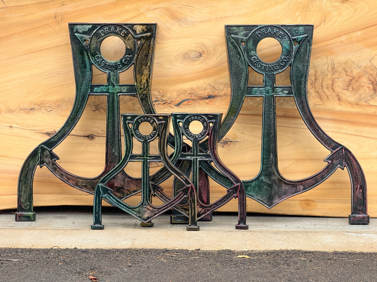 Graffiti Anchor Combo Set of 4 Legs Dining & Bench