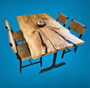 Whale Tail Deco Dining Table Legs