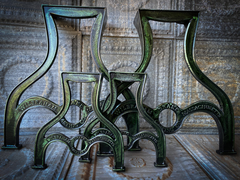 Classic Drake Table Leg Set of 4 Bench & Dining Table Legs Emerald For ...