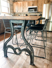 Weathered Kitchen Counter Classic Drake O.G. Table Legs